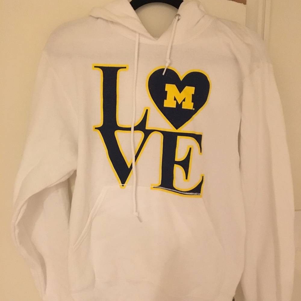University of Michigan sweatshirt